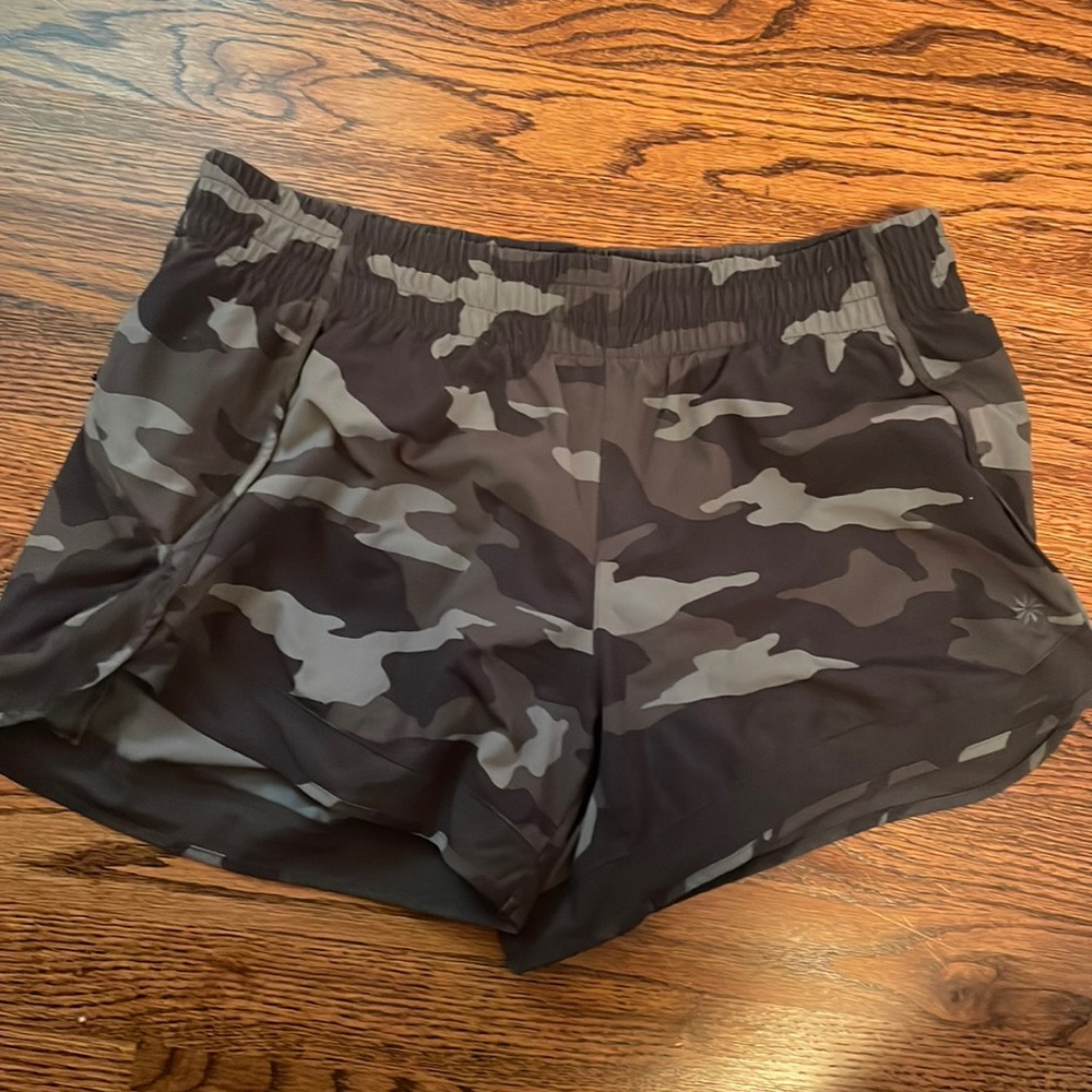 Athleta Mesh Racer Short
